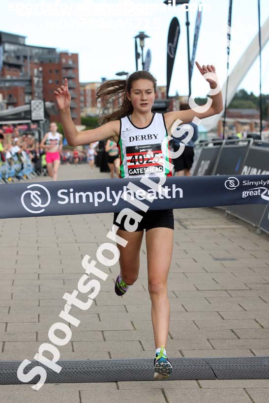 Simplyhealth Junior Great North Run. Photo: David T. Hewitson/Sports for All Pics